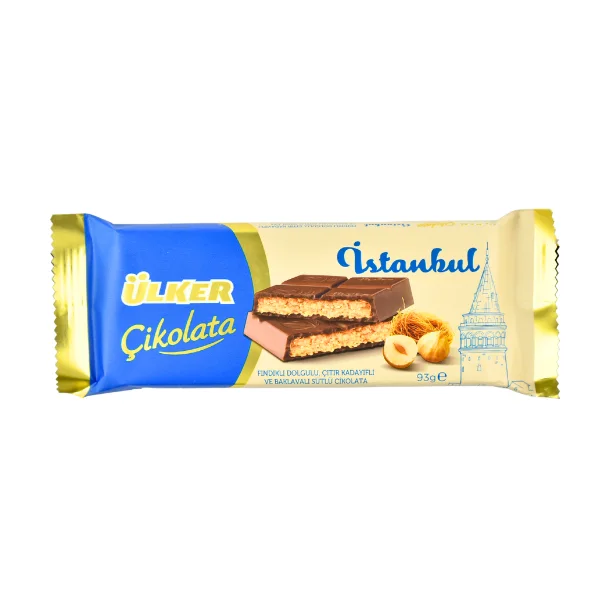Ülker Čokolada sa lješnjakom, kadaifom i baklavom