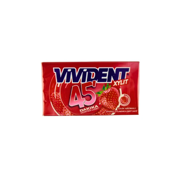 Vivident Bezšećerna žvakaća guma sa aromom jagode