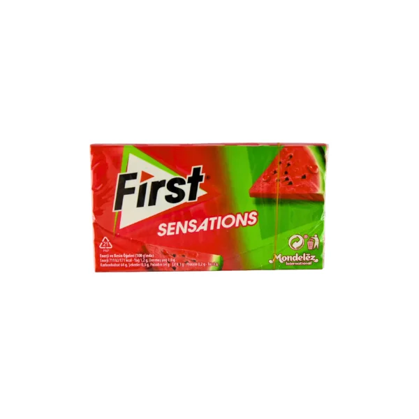 First Sensations bezšećerna žvakaća guma sa aromom lubenice